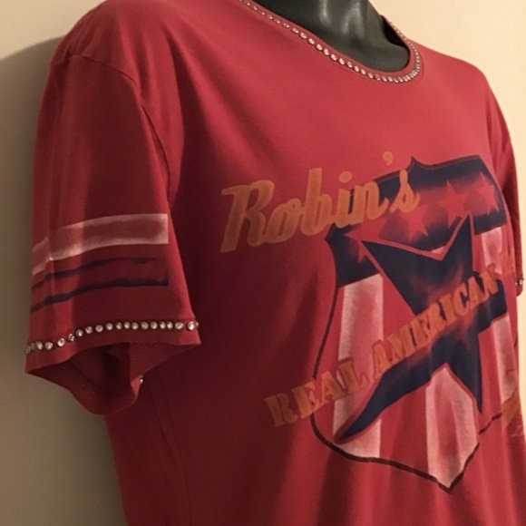 🤔#134, Robins Jeans, unisex, size medium, distressed, new cond., see photos - Picture 3 of 6